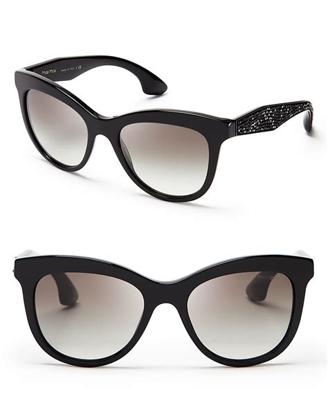 miu miu cat eye gözlük|Miu Miu VMU03U Cat Eye Glasses .